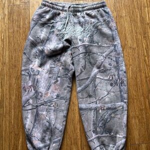 NAMED COLLECTIVE CAMO PINK LACE JOGGERS *RARE
